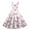 Light pink, variant on 2026 Valentine's Ruffled Heart Dress, Women's Romantic Rose Pattern Sleeveless A Line Flowy Sundresses Black S