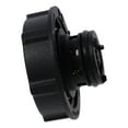 thumbnail image 2 of As Shown - ABS Plastic Coolant Reservoir Cap, Black DG93-8101-AA Function Design 2.44*2.44inch, Black for 2011-2019 Fi.C., 2 of 4