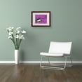 thumbnail image 3 of Trademark Fine Art "Island in Purple" by Kurt Shaffer, Wood Frame, 3 of 3