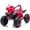 Pink, variant on KEEPSUN 12V Ride on Toy for Kids, Dinosaur Ride on Car w/ Remote Control, 2-Seater 4 wheeler Kids ATV Quad with 100W*2 Motors, Bluetooth, Spring Suspension, Music, Cool Lights, Pink