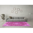 thumbnail image 3 of Ahgly Company Indoor Rectangle Medallion Pink Traditional Area Rugs, 5' x 8', 3 of 4