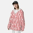 thumbnail image 3 of Lsque Popcorn 1 Pattern UPF 50+ Lightweight Sun Protection Men's Women's Long Sleeve Shirt, Hoodie Performance -3X-Large, 3 of 7