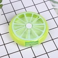 thumbnail image 5 of Pill Cases Pill Box Weekly 3 Times 7 Compartments Large Medicine Pill Organizer (Pomelo 1PCS), 5 of 5