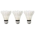 thumbnail image 5 of Iaukyu 3/6/12Pcs Goose Feather Badminton Shuttlecocks Durable High Elasticity Badminton for Training Entertainment, 5 of 7
