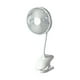 thumbnail image 1 of Ventilador de escritorio lip, giratorio, flexible, 4 velocidades, miniventilador para cochecito, ventilador personal, ventilador silencioso, 1 of 7