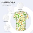 thumbnail image 4 of Balery St Patrick's Day1 Baseball Jersey for Men Casual Button Down Shirts Short Sleeve Active Team Sports Uniform-Small, 4 of 9