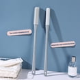 thumbnail image 3 of Toe Crevice Cleaning Brush, Soft Silicone Gray Antipruritic Exfoliating Brush, 1 Pack For Foot Cleaning, 3 of 5