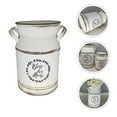 thumbnail image 6 of Topbathy 1Pc White Floral Arrangement Vase Stylish Flower Vase for Office and Study Decoration, 6 of 7