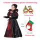 thumbnail image 1 of Disfraz De Vampiro Negro De Navidad Para Niñas Princesa Cosplay Halloween Carnaval Fiesta De Cumpleaños, 1 of 3