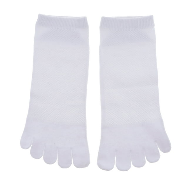 Calcetines de malla de algodón Sunnimix de cinco dedos en el Tobillo