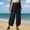 Black, variant on Oplxuo Womens Baggy Wide Leg Pants Summer High Waisted Palazzo Pants Beach Vacation 2026 Casual Trousers with Pockets