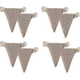 thumbnail image 4 of Cadena de banderines vintage, 2 pancartas, 26 banderas triangulares, 4 of 5