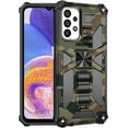 thumbnail image 2 of Slim Fit Phone Case for Samsung Galaxy A23 4G/5G, Army Camouflage Case with Military Grade Protection Drop-Tested and Built-in Kickstand Cover for Samsung Galaxy A23,MC Army Green, 2 of 7