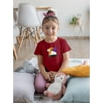 thumbnail image 2 of Cute Sleepy Ghost. T-Shirt Toddler -Image by Shutterstock,  3 Toddler, 2 of 4