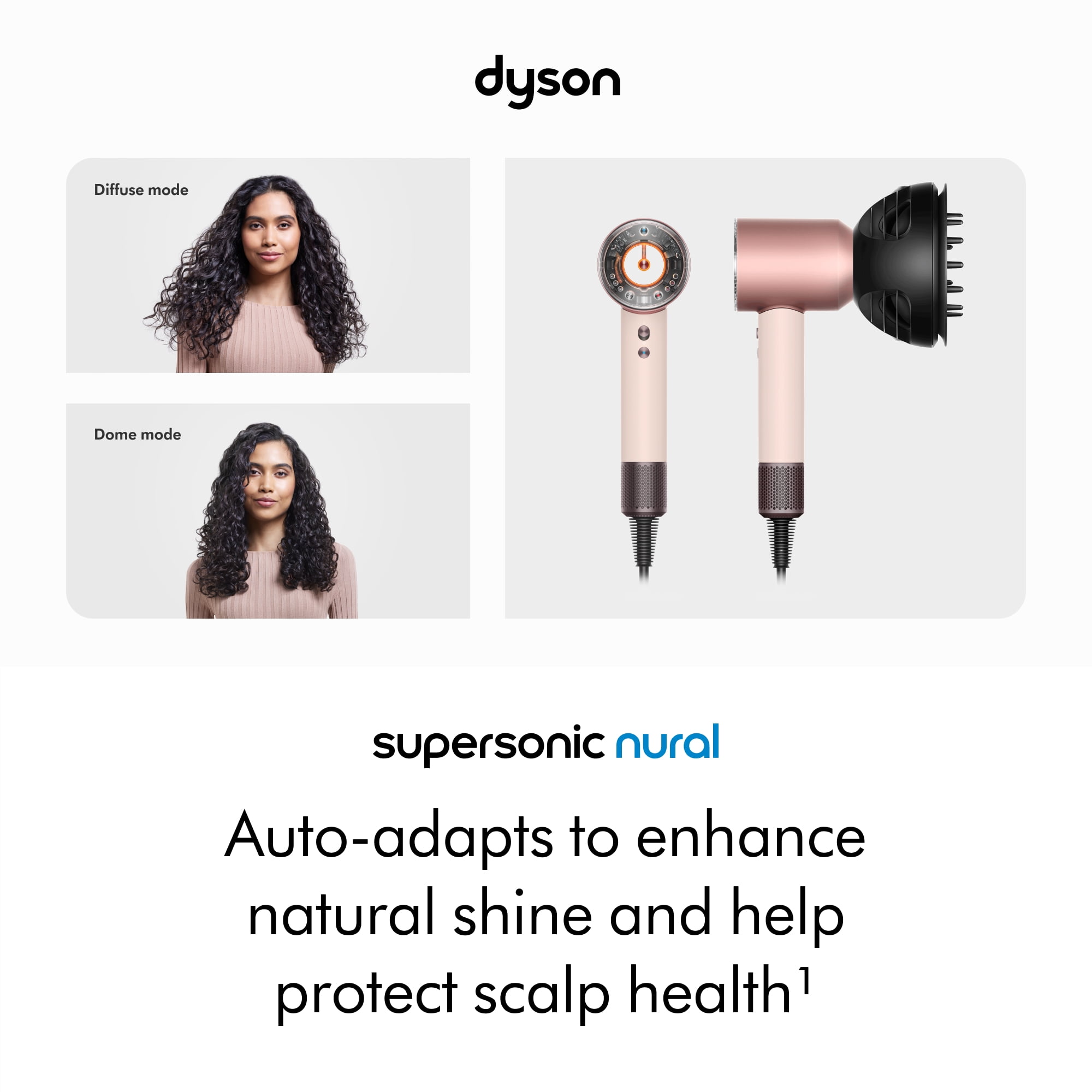 Restored Premium Dyson Supersonic Nural™ Hair Dryer | Jasper Plum (Refurbished)