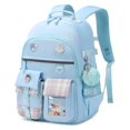 thumbnail image 1 of Mochila KIDNUO para niñas, portátil escolar de 15.6 pulgadas, azul, 1 of 7
