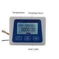 Digital LCD Display Water Flow Sensor Meter Flowmeter Totameter ...