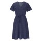 thumbnail image 3 of WILLBEST Vestidos para Mujer Verano Vestido Informal de Verano para Mujer Vestido de Cuello En V Vestido de Lunares de Color Liso Vestido de Manga Corta con Cordones y Lazo Extra Grande, 3 of 3
