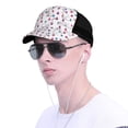 thumbnail image 4 of Picia Rabbit Eating Pattern Trucker Hat,Baseball Cap,Sun Protection Cap,Stylish Headwear,Leisure Cap,Outdoor Sports Cap, 4 of 7