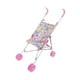 thumbnail image 2 of Cochecito de bebé para muñecas, carrito de juego para niños, mini cochecito de bebé, regalo de fiesta, carrito de empuje en miniatura realista, B, 2 of 9