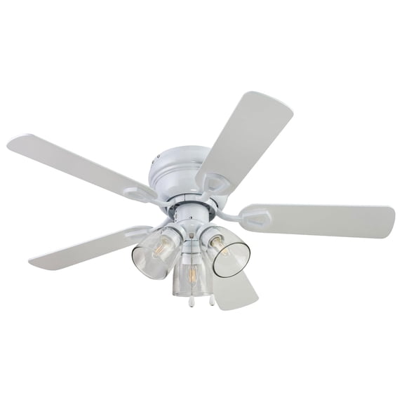 Open Box Portage Bay Renton Ceiling Fan with 5 Blades & Motor, 42", White