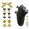 WPS Metal Alloy Bumper Trigger Button Set for XBOX One Elite Controller with Open Tools ( T6 T8 ) - Gold