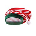 thumbnail image 2 of Sombrero Unisex para niños y niñas, gorro de Navidad a rayas con bola de felpa, Cosplay, accesorios para disfraces, 2 of 4