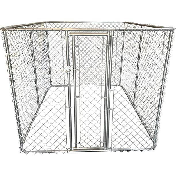 ChainLink Fence Dog Kennel (8' x 6' x 5')