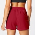 thumbnail image 3 of WAYUTE Women Shorts Shorts Casual Summer Drawstring Comfy Elastic High Waist Running Shorts with Pockets, 3 of 5