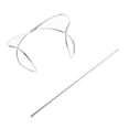 thumbnail image 1 of PVCS Large Metal Hair Claw Clips Hair Catch Style ​Jaw Clamp for Women, 1 of 1