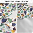 thumbnail image 2 of FORMRS Boys Swim Trunks Quick Dry Mesh Lining Beach Boardshorts, Sizes XS-XL, Vibrant Toucans Pattern, 2 of 7