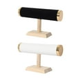 thumbnail image 1 of Jewelry Bracelet Display Stand Organizer for Necklace Hanging White PU Yinane expositor de joyas, 1 of 8