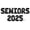 Black, variant on Letter Balloons - SENIORS 2025 16" Inch Alphabet Letters Foil Mylar Balloon Graduation Party Banner (Rose Gold)
