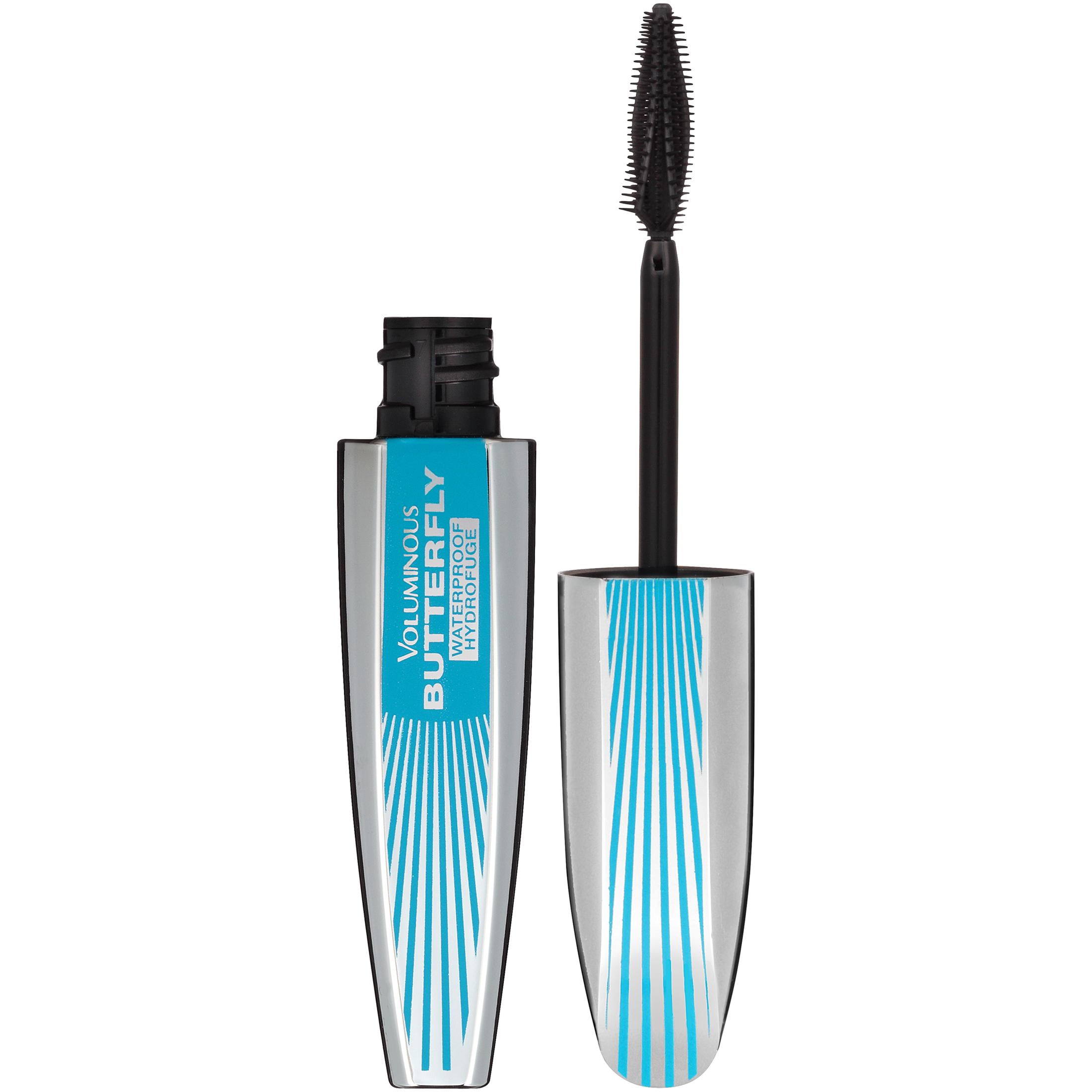 (2 pack) L'Oreal Paris Voluminous Butterfly Waterproof Mascara, 871 Blackest Black