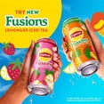 thumbnail image 4 of Lipton Fusions Peach Passionfruit Lemonade Iced Tea, 16 fl oz Cans (pack of 12), 4 of 5