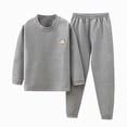 thumbnail image 5 of TOWED22 Toddler Baby Girl Boy Clothes Set 2pcs Graphic Print Long Sleeve Sweatshirt Pullover and Casual Pants Fall Winter Outfits Clothing(Grey,13-14 Y), 5 of 5
