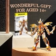 thumbnail image 7 of Piececool 3D Puzzles -Crescent Blade Armor Metal Gundam Model Building Kits, 285 Pcs, 7 of 7