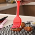 thumbnail image 2 of 2 Piece Silicone Spreader Brushes for Oil, BBQ Sauce, Baking - Red, 2 of 5