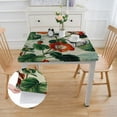 thumbnail image 2 of BANET  Spring Tablecloth  Rectangular, Watercolor Floral Flowers Washable Table Cover for Party Picnic Dinner Decor white, 2 of 8