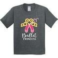 thumbnail image 3 of Inktastic Ballet Princess Dance Cute Dancer Youth T-Shirt, 3 of 5