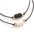 thumbnail image 5 of Pulsera de pareja de piedra volcánica TUNC pulsera Pinky Promise Forever Best Friend con difusor de aceite esencial de aromaterapia para ansiedad tamaño ajustable, 5 of 5