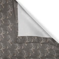 thumbnail image 6 of Ambesonne Flower Valance & Curtain, Spring Buds Branches, 55"x24", Orange White Grey, 6 of 6