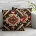 thumbnail image 3 of Nawypu  Indian Jute Pillow Cover Rug Kilim Pillow Case Boho Home Decor Vintage Cushion Case Oriental Cushion Cover Decorative Throw Pillows (Pattern 11), 3 of 5