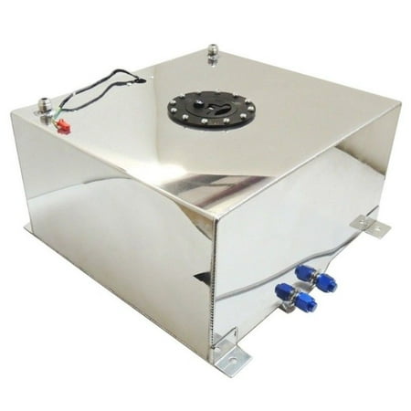 - NEW POLISHED ALUMINUM 10 GALLON OEM FUEL CELL TANK & SENDER HOT ROD RAT ROD V8