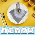 thumbnail image 6 of JRXY Dandelions Cloth Napkin Reusable Polyester Home Decor Pack of 4 6 PCS, 6 of 7