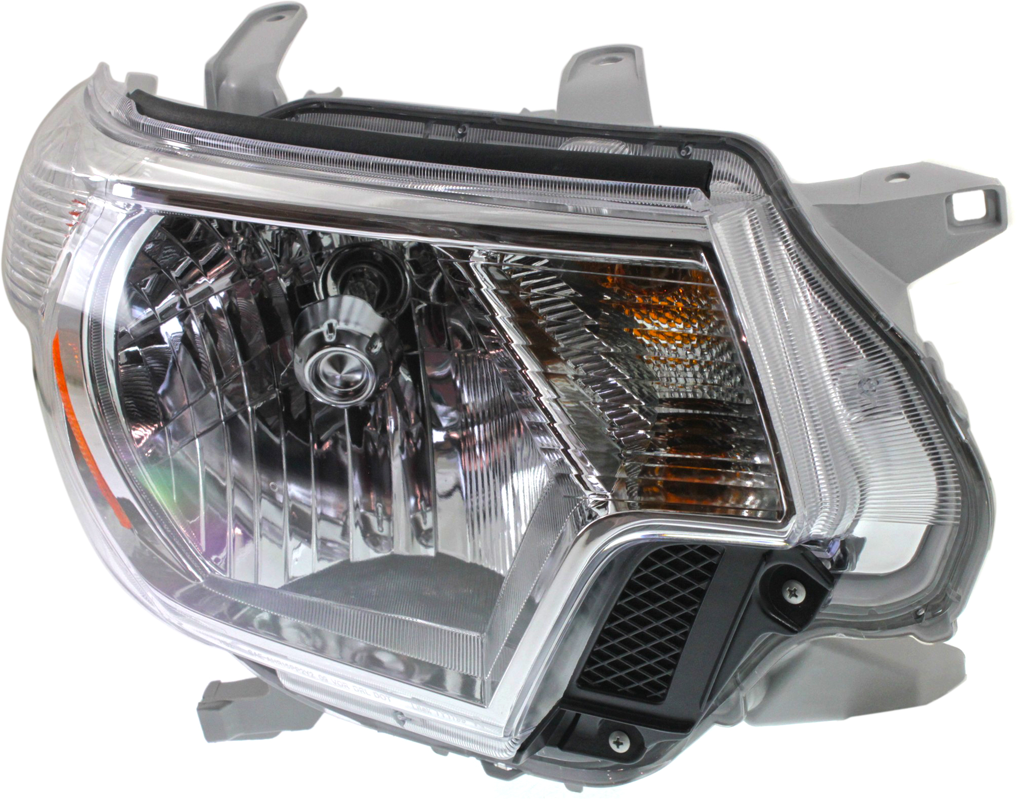 CAPA Certified Halogen Headlight Set For 2012-2015 Toyota Tacoma – Driver & Passenger Side, Bulbs Included