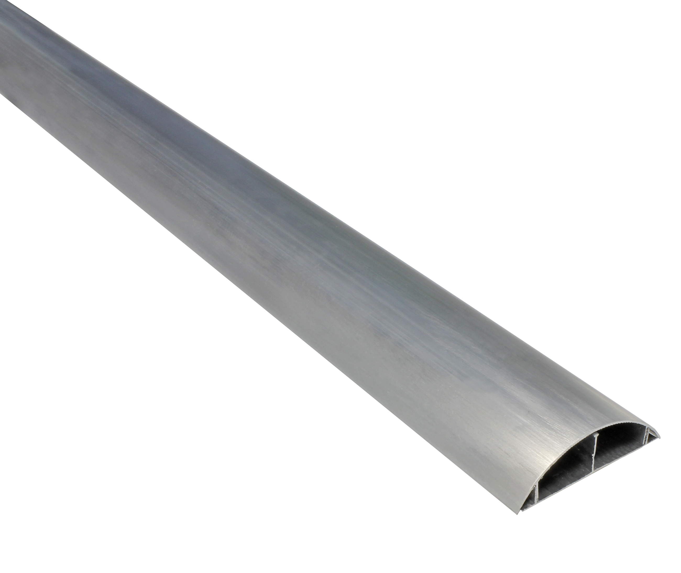Electriduct 4" Plastic Flanged Wire Guard Raceway – 3-Foot Stick, White PVC, UL 94-V0, Pre-Drilled Holes, Paintable – Indoor/Outdoor Cable Protection & Routing