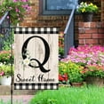 thumbnail image 5 of VOCHIC Monogram Letter Q Initial Garden Flag 12x18 Welcome Initial Family Last Name Personalized Sweet Home Flag Outdoor Decoration (ONLY FLAG), 5 of 6