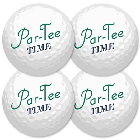 Par Tee Time Golf Ball Decorations  DIY Birthday or 