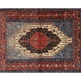 thumbnail image 1 of Ahgly Company Machine Washable Indoor Rectangle Traditional Dark Almond Brown Area Rugs, 8' x 12', 1 of 7